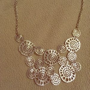 Fun silver necklace